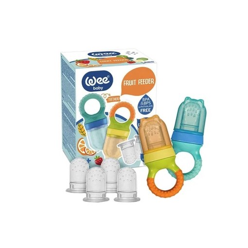 Set suzete Fruit Feeder, cod 949, 2 bucati, Wee Baby