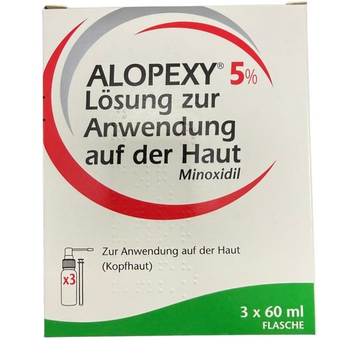 Alopexy 50mg/ml, 3x 60ml, Pierre Fabre