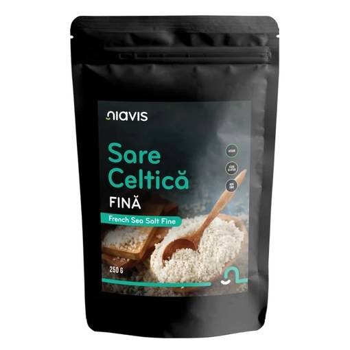 Sare celtica fina, 250g, Niavis