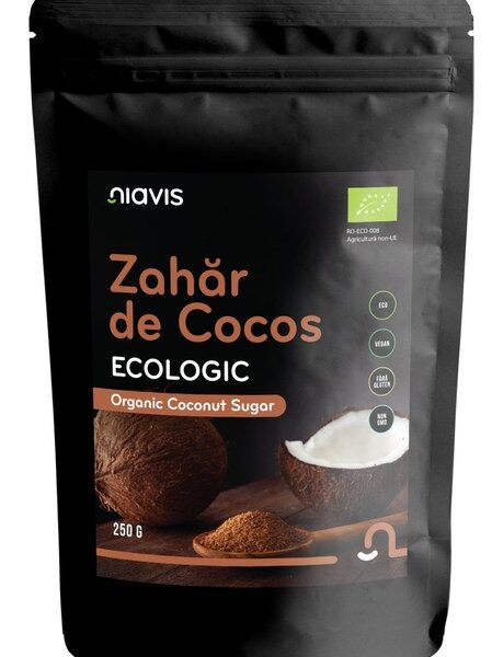 Zahar de Cocos Ecologic/BIO, 250 g, Niavis