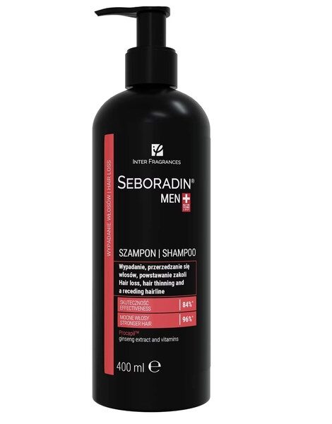 Sampon pentru barbati impotriva caderii si raririi parului Men, 400 ml, Seboradin