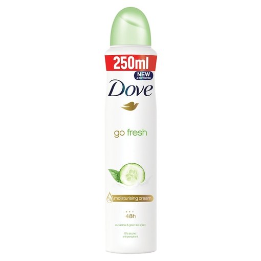Deodorant Spray Go Fresh Cucumber & Green Tea, 250 ml,Dove