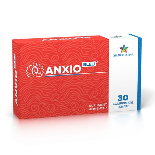 Anxio Bleu, 30 comprimate, Bleu Pharma