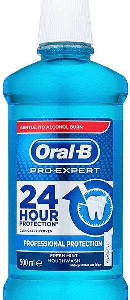 Apa de gura Mint Pro-Expert, 500 ml, Oral B