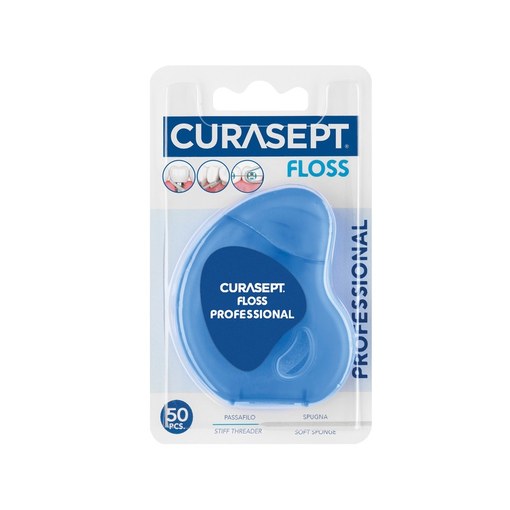 Ata dentara Superfloss Curasept, 50 bucati, Curaprox