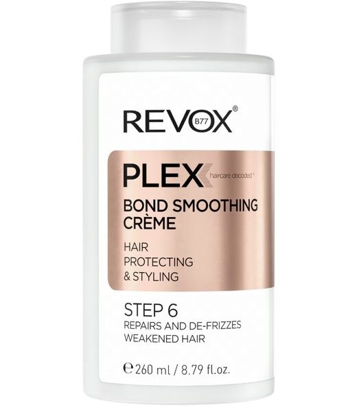 Crema concentrata Plex Bond Smoothing Creme pentru par, Step 6, 260 ml, Revox