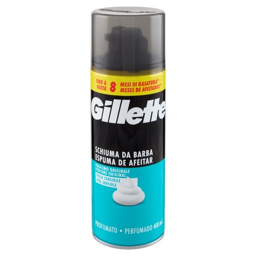 Spuma de ras Sensitive, 400 ml, Gillette