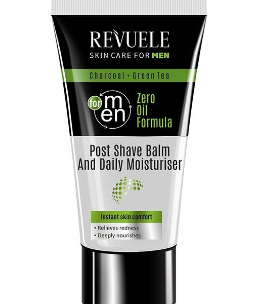 Balsam dupa ras cu carbune activ si ceai verde, 180 ml, Revuele