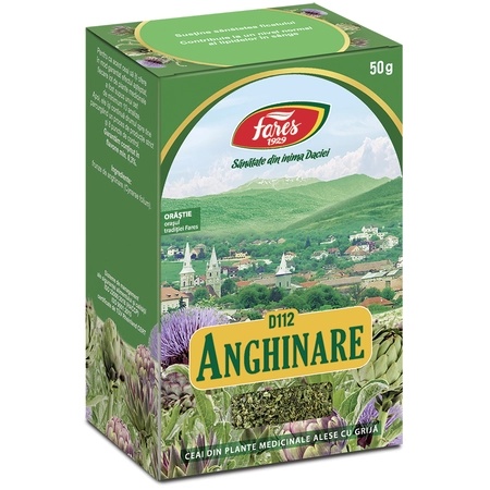 Ceai Anghinare frunze, D112, 50 g, Fares