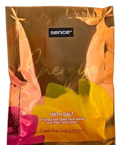 Sare de baie Energise Feel the Happiness, 60 g, Sence Of Wellness