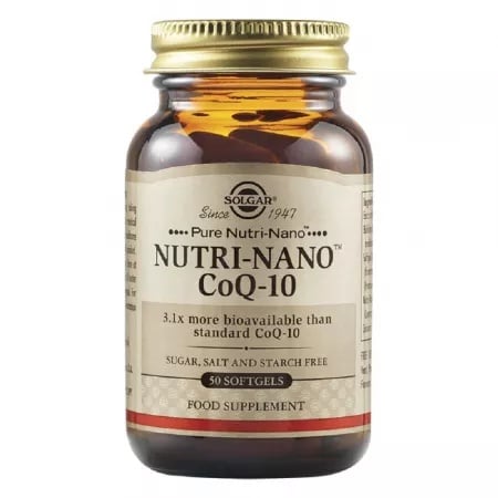 Coenzima Q10 Nutri Nano, 50 capsule, Solgar