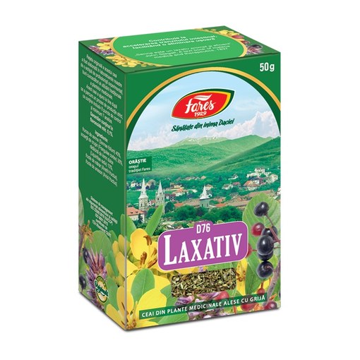 Ceai Laxativ, 50g, Fares