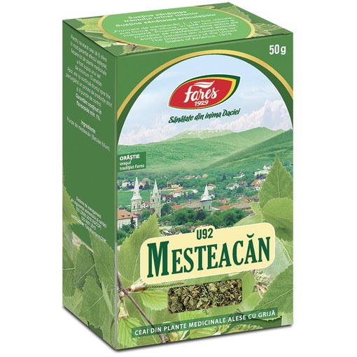 Ceai mesteacan frunze, 50g, Fares