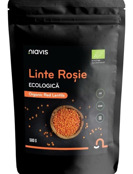 Linte rosie Ecologica/BIO, 500g, Niavis