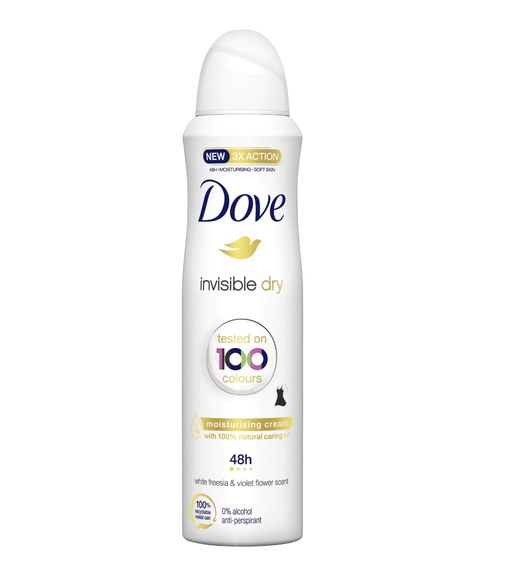 Deodorant Invisible Dry, 250 ml, Dove
