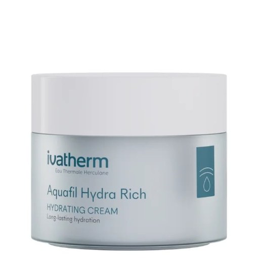 Crema hidratanta pentru ten uscat Aquafil Hydra Rich, 50ml, Ivatherm
