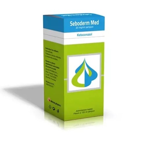 Sampon Seboderm Med 20 mg/ml, 120ml, Slavia Pharm