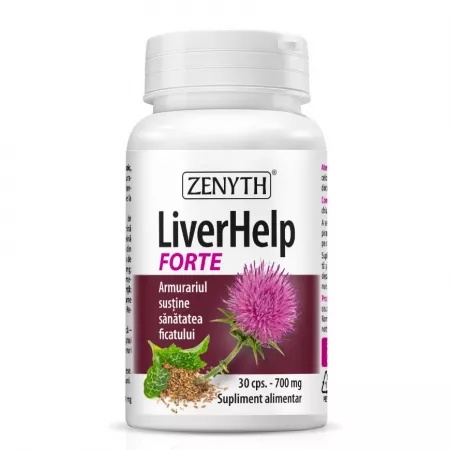 Liver Help Forte, 700 mg, 30 capsule, Zenyth