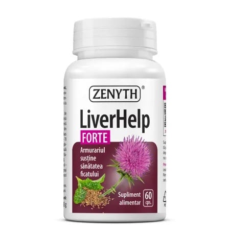 Liver Help Forte, 700 mg, 60 capsule, Zenyth