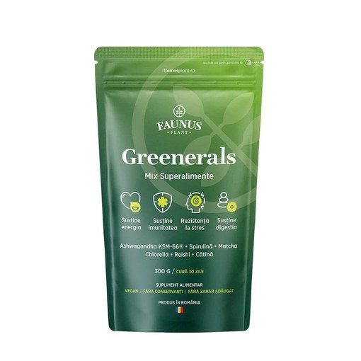 Greenerals Superalimente Naturale, 300 g, Faunus Plant