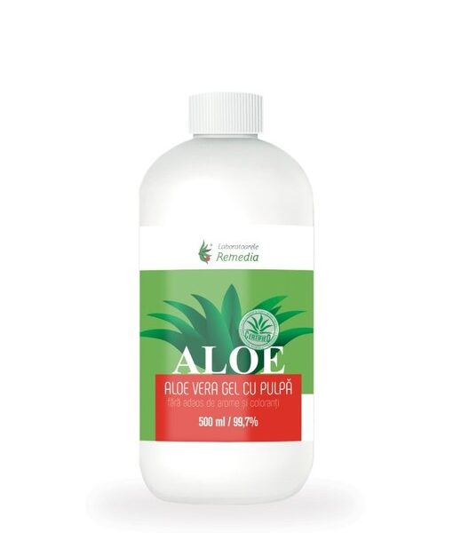 Gel natural de Aloe Vera, 500 ml, Remedia