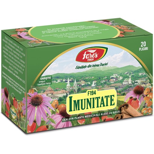 Ceai Imunitate, 20 plicuri, Fares