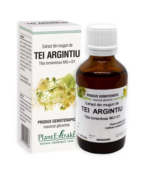 Extract din muguri de Tei Argintiu, 50ml, PlantExtrakt
