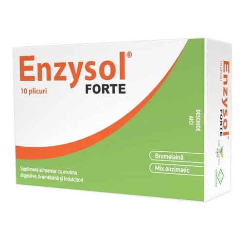 Enzysol Forte, 10 plicuri, Dr. Phyto