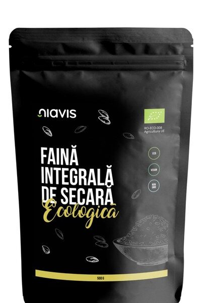 Faina Integrala de Secara Ecologica/BIO, 500 g, Niavis