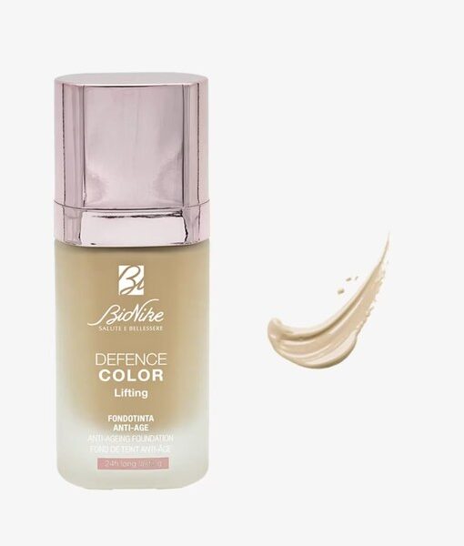 Fond de ten lichid cu efect de lifting Defence Color Anti-Age, 201 Ivoire, 30ml, Bionike