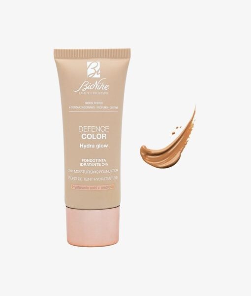 Fond de ten hidratant Hydra Glow Defence Color 106 Canelle tub 30 ml, BioNike