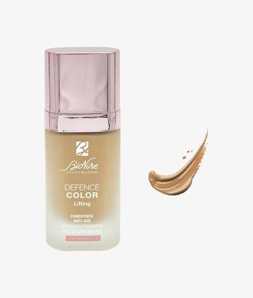 Fond de ten lichid cu efect de lifting Defence Color Anti-Age, 205 Miel, 30ml, Bionike