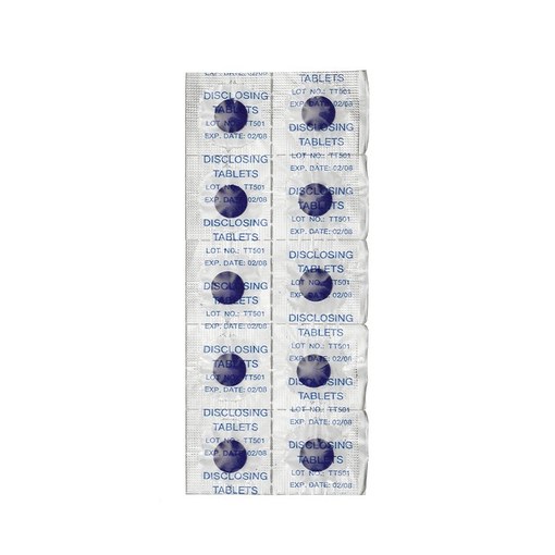 Tablete revelatoare placa bacteriana, 10 bucati, Curaprox