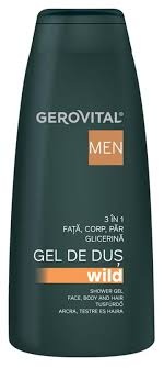 Gel de dus Wild 3 in 1 Men, 452, 400ml, Gerovital