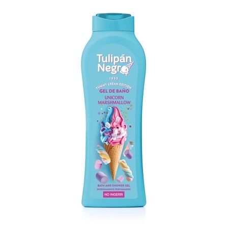 Gel de dus Unicorn Marshmallow, 650 ml, Tulipan Negro