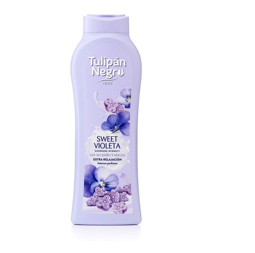 Gel de dus Sweet Violeta, 650 ml, Tulipan Negro