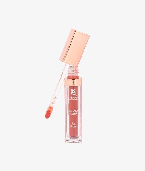 Lip gloss cu efect de umplere Defence Color, 002 Rose, 6 ml, Bionike
