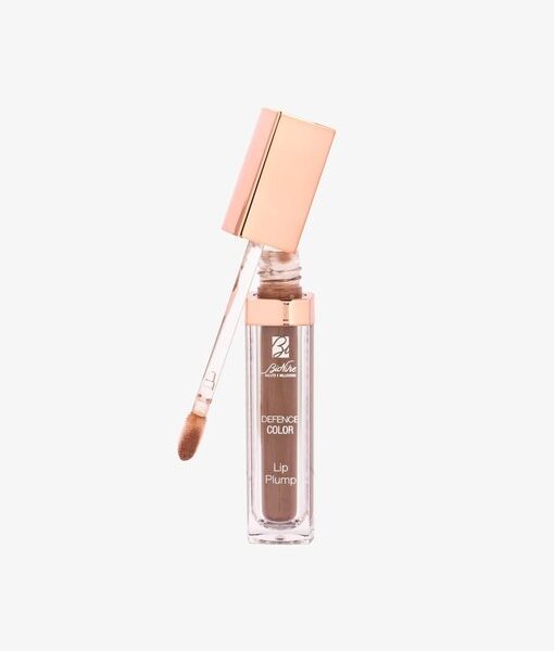 Lip gloss cu efect de umplere Defence Color, 004 Chocolat, 6 ml, Bionike