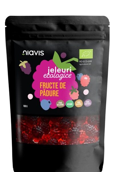 Jeleuri Ecologice Fructe de Padure, 100 g, Niavis