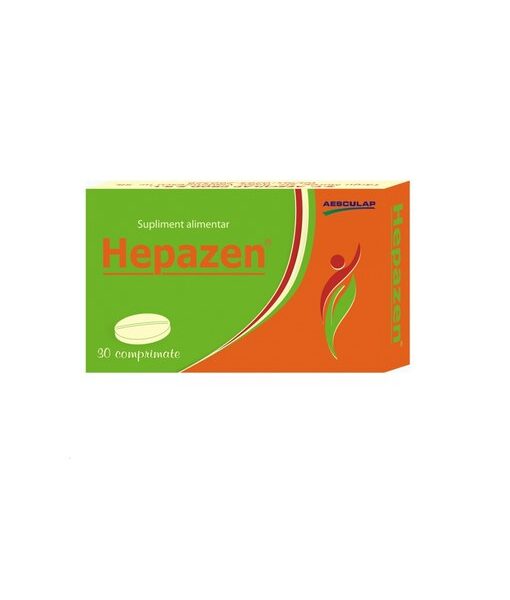 Hepazen, 30 comprimate, Aesculap