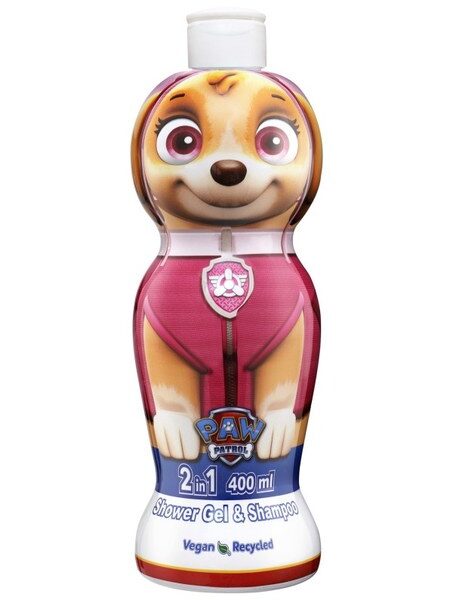 Gel de dus si sampon Paw Patrol Skye, 400 ml, Disney