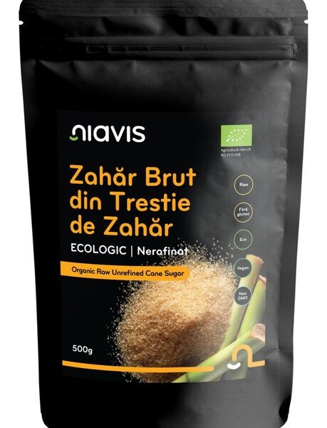 Zahar Brut din Trestie de Zahar Ecologic/BIO, 500 g, Niavis