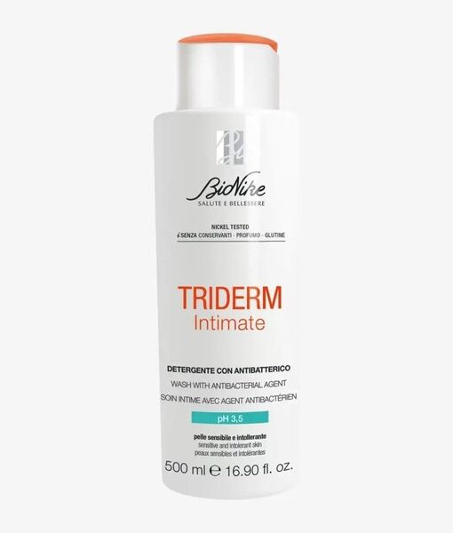 Gel intim de curatare pH 3.5 Triderm Intimate, 500ml, Bionike