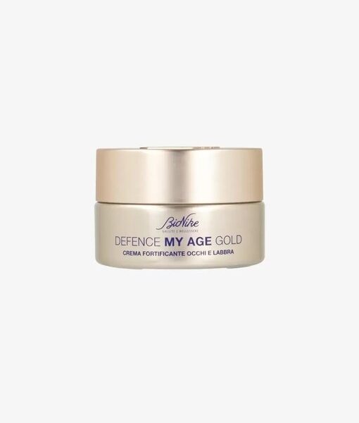 Crema fortifianta pentru contur ochi si buze Defence My Age Gold, 15 ml, Bionike