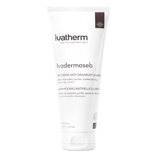 Sampon intensiv anti-matreata Ivadermaseb, 200 ml, Ivatherm