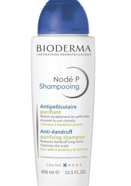 Sampon purificator pentru par gras cu matreata Node P, 400 ml, Bioderma