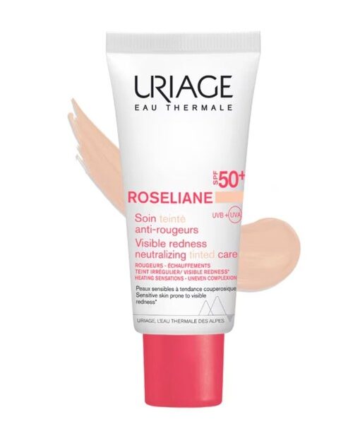 Roseliane CC crema anti-roseata SPF50+, 40 ml, Uriage