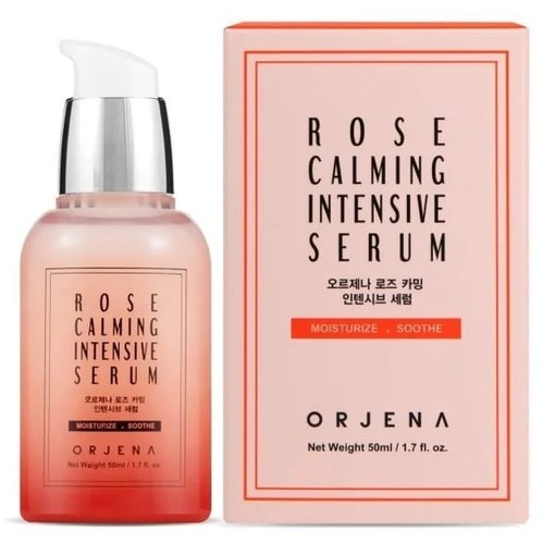 Ser calmant cu apa de trandafiri, 50ml, Orjena