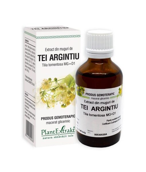 Extract din muguri de Tei Argintiu, 50 ml, Plant Extrakt