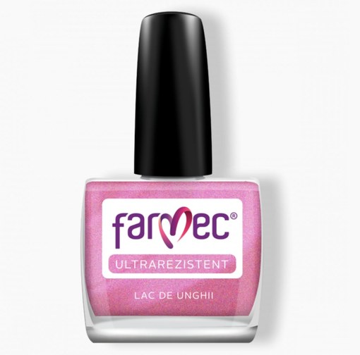 Lac de unghii nr.83 gliter, 11 ml, Farmec